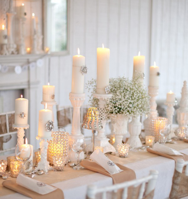 Свадебные свечи ручной работы