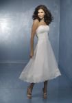Короткое свадебное платье №2